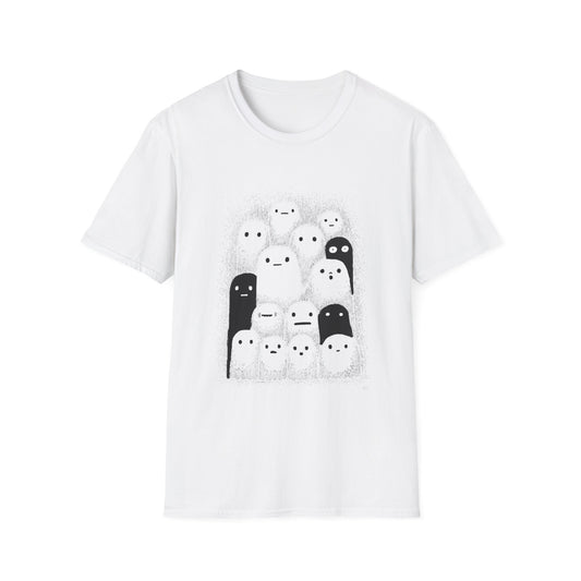 Stacked Spirits Halloween Design Tee