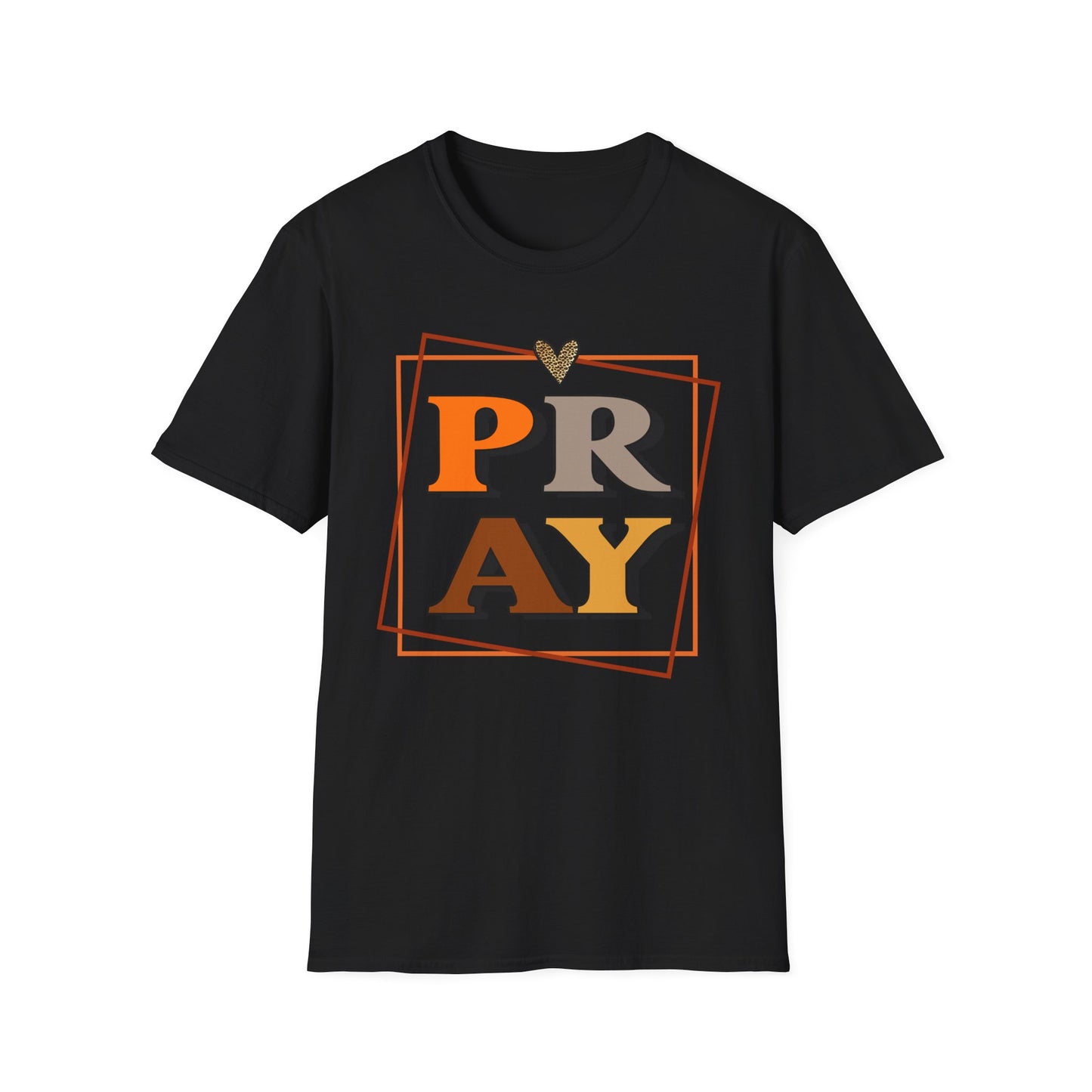 PRAY Tee – Leopard Heart Edition