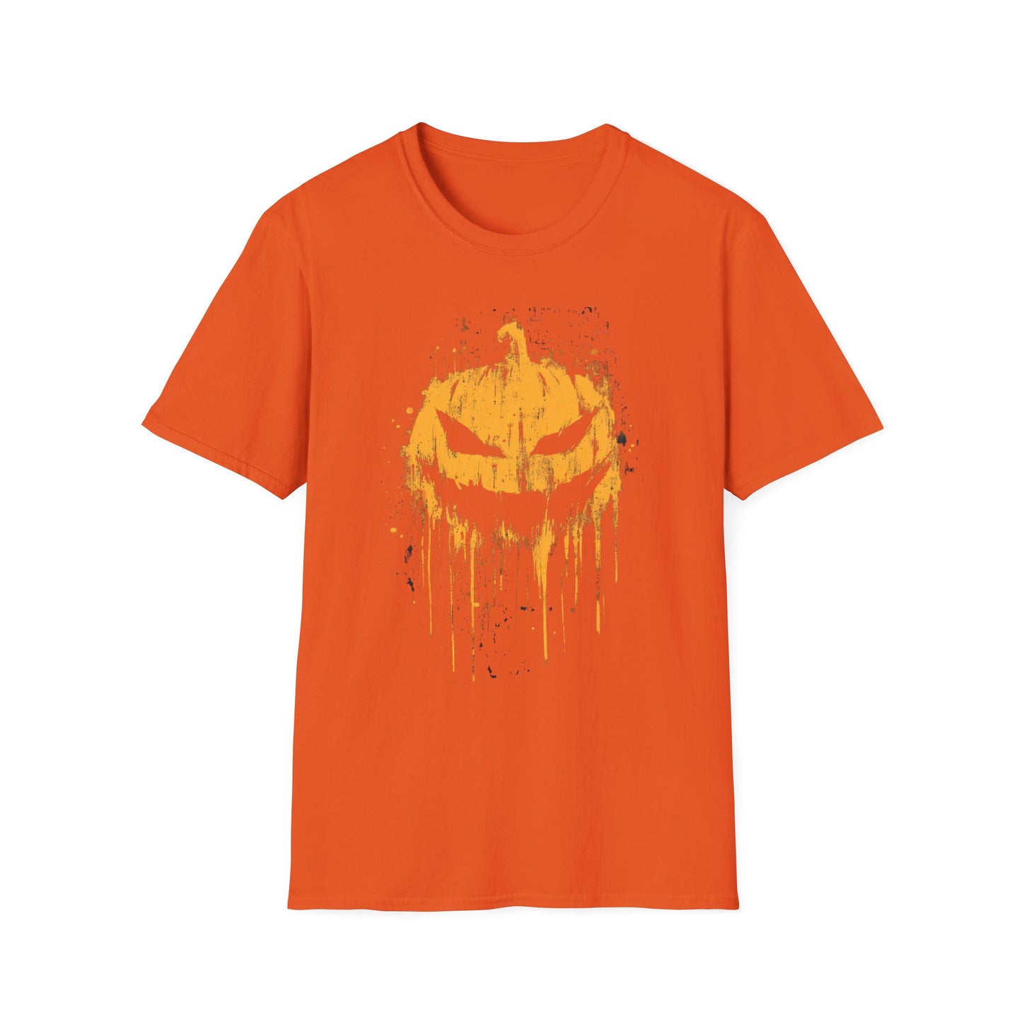 Drip Lantern Halloween Pumpkin Tee