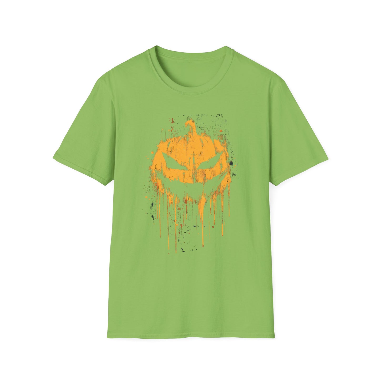 Drip Lantern Halloween Pumpkin Tee