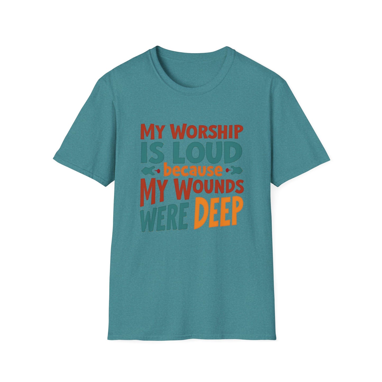 Loud Worship, Deep Wounds Tee – Testimony Edition