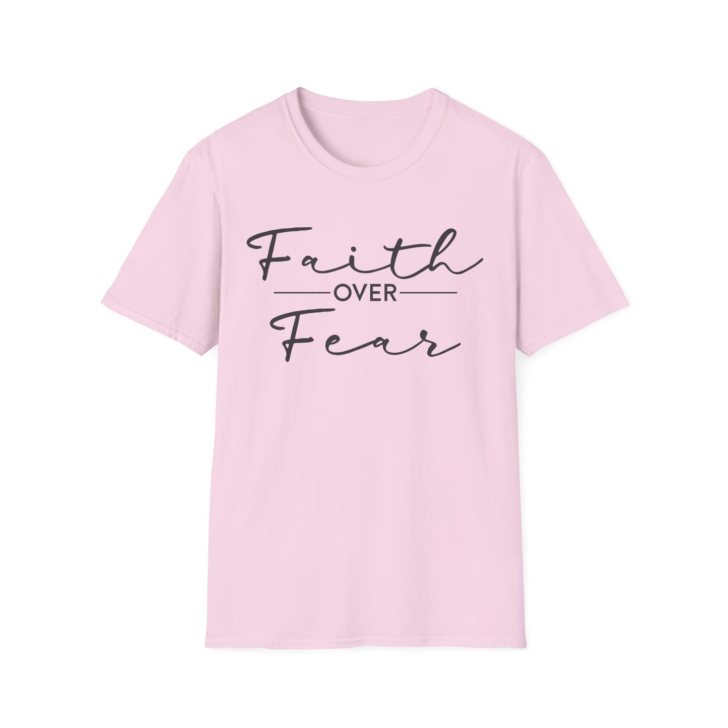 Faith Over Fear Tee – Courage in Christ Edition