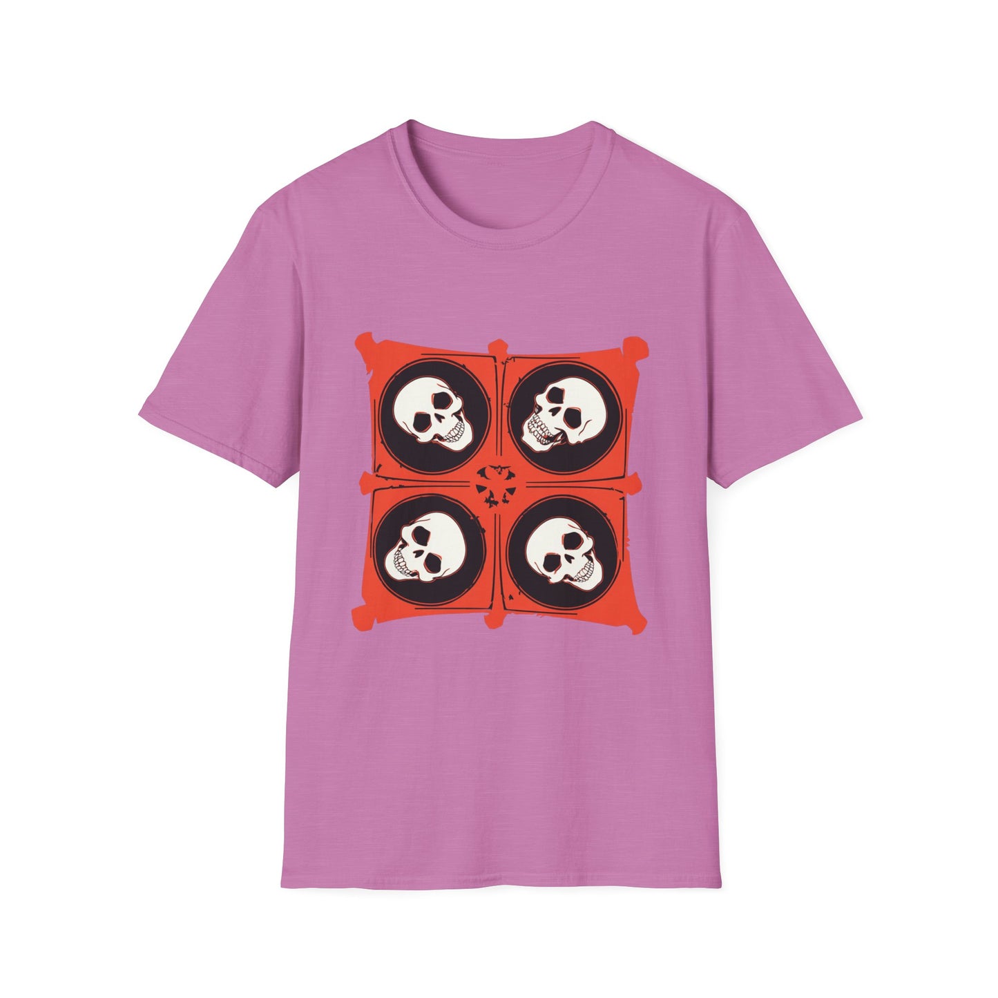 Skull Grid Syndicate Halloween Head Tee