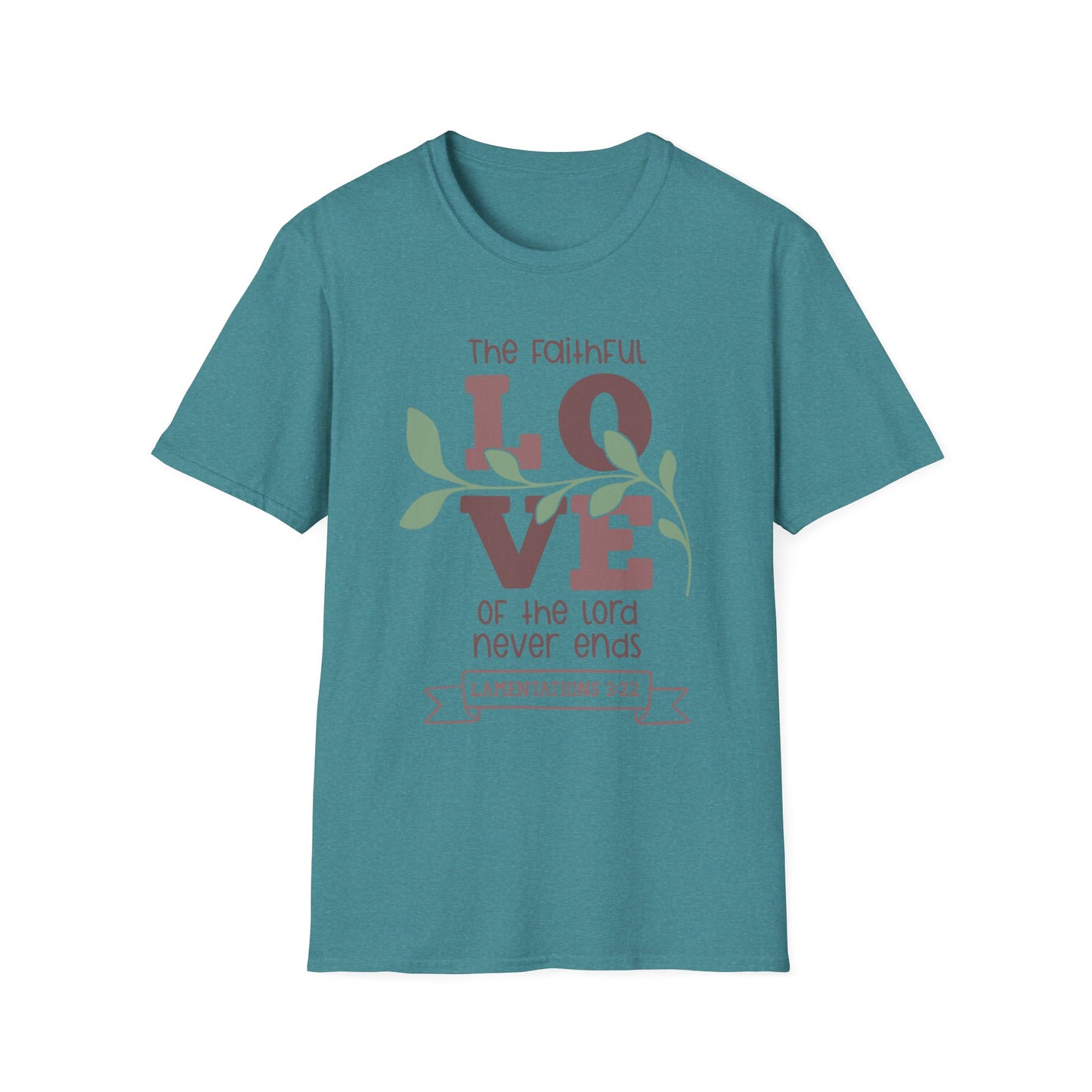 Faithful Love Tee – Lamentations 3:22 Vine Edition