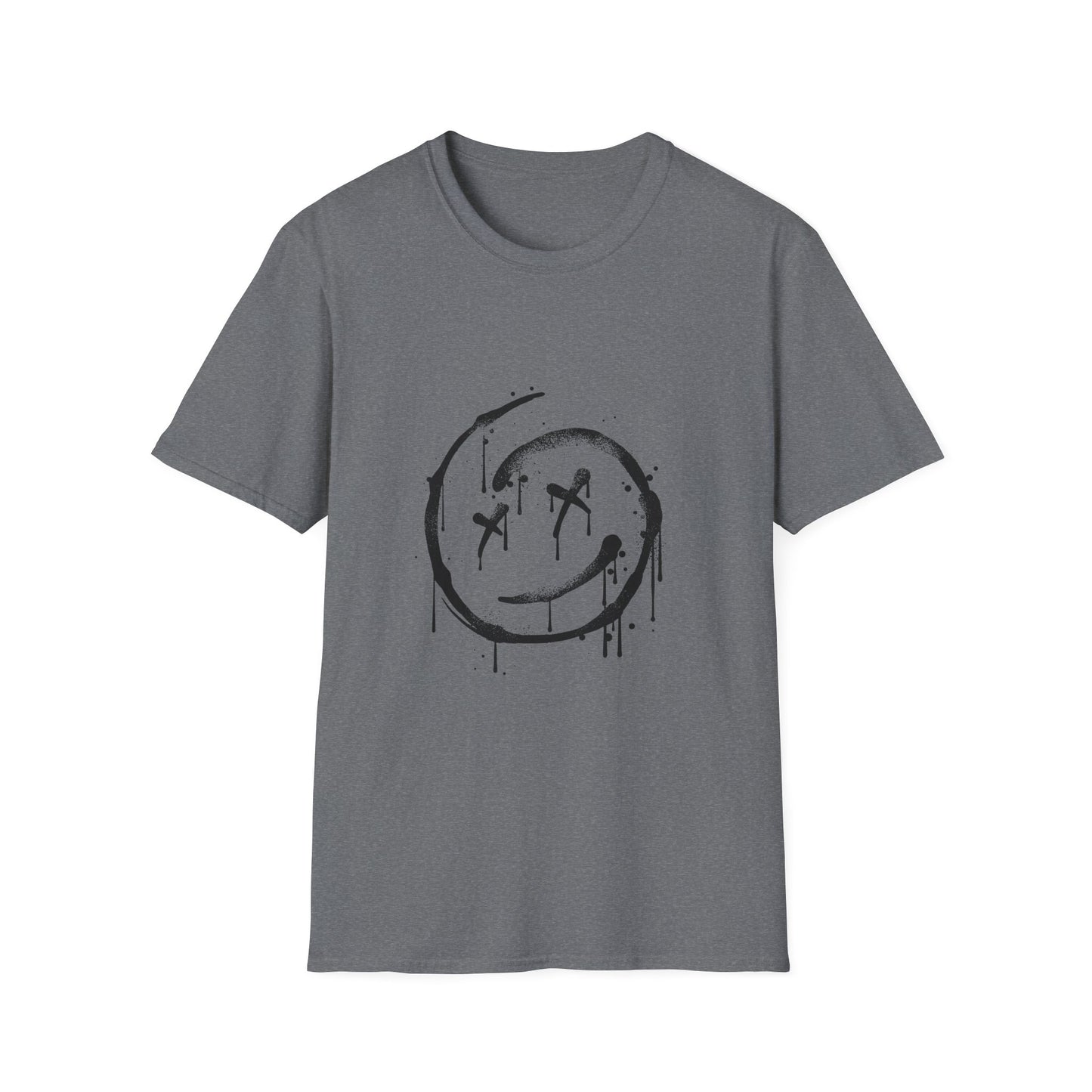 Dripping Smiley Face Graphic Tee