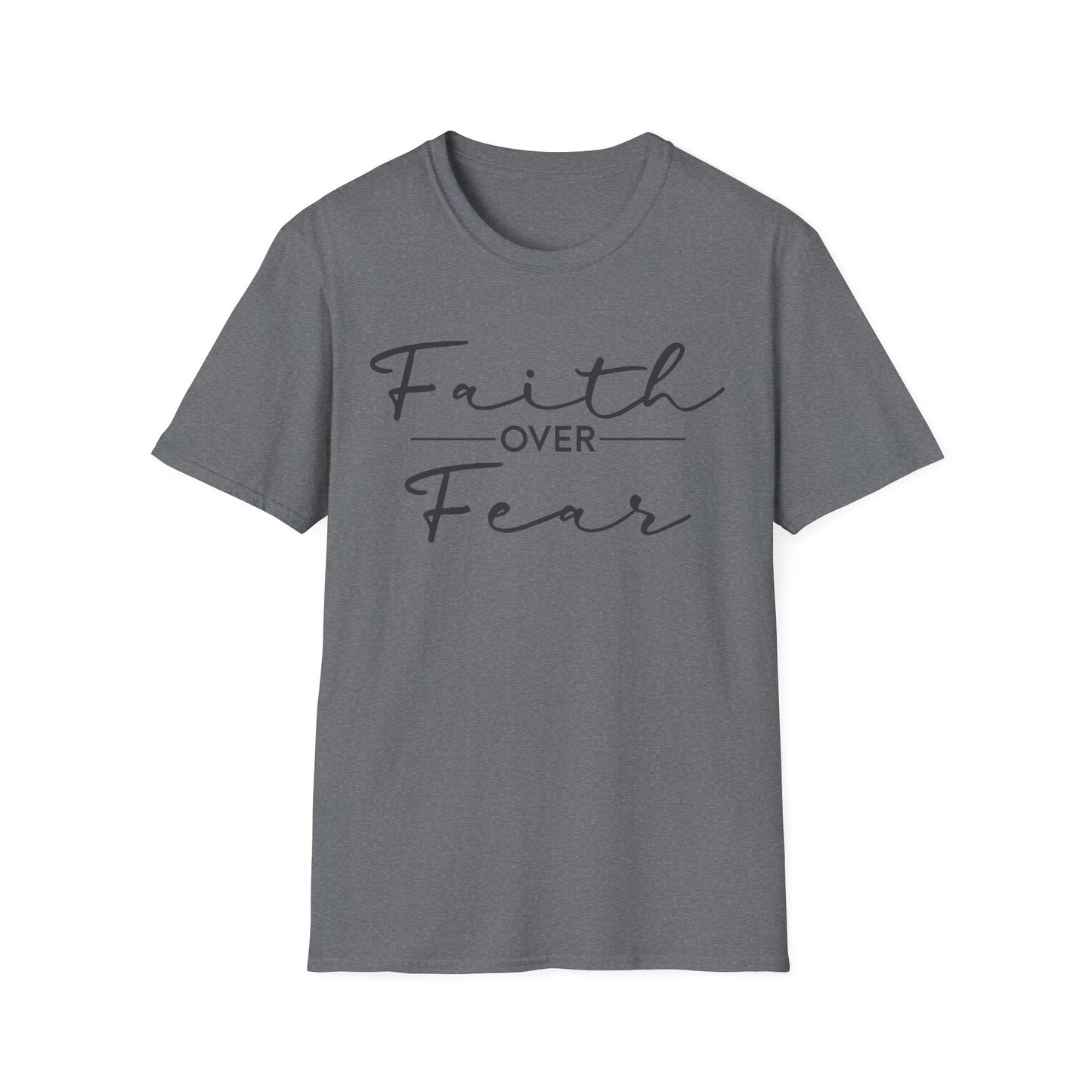 Faith Over Fear Tee – Courage in Christ Edition