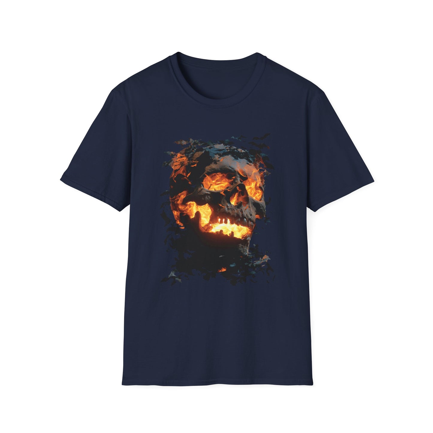 Ashborn Infernal Skull Halloween Head Tee