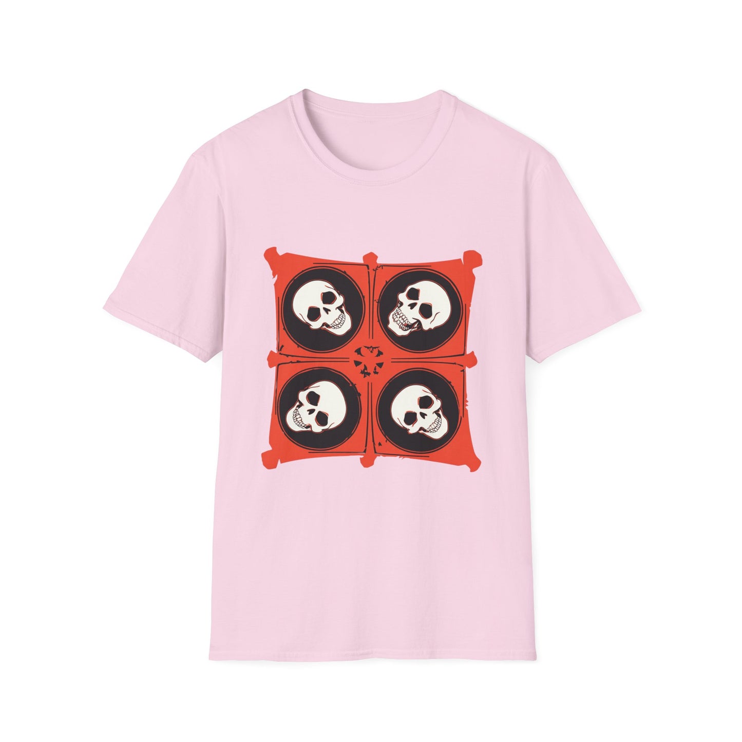 Skull Grid Syndicate Halloween Head Tee