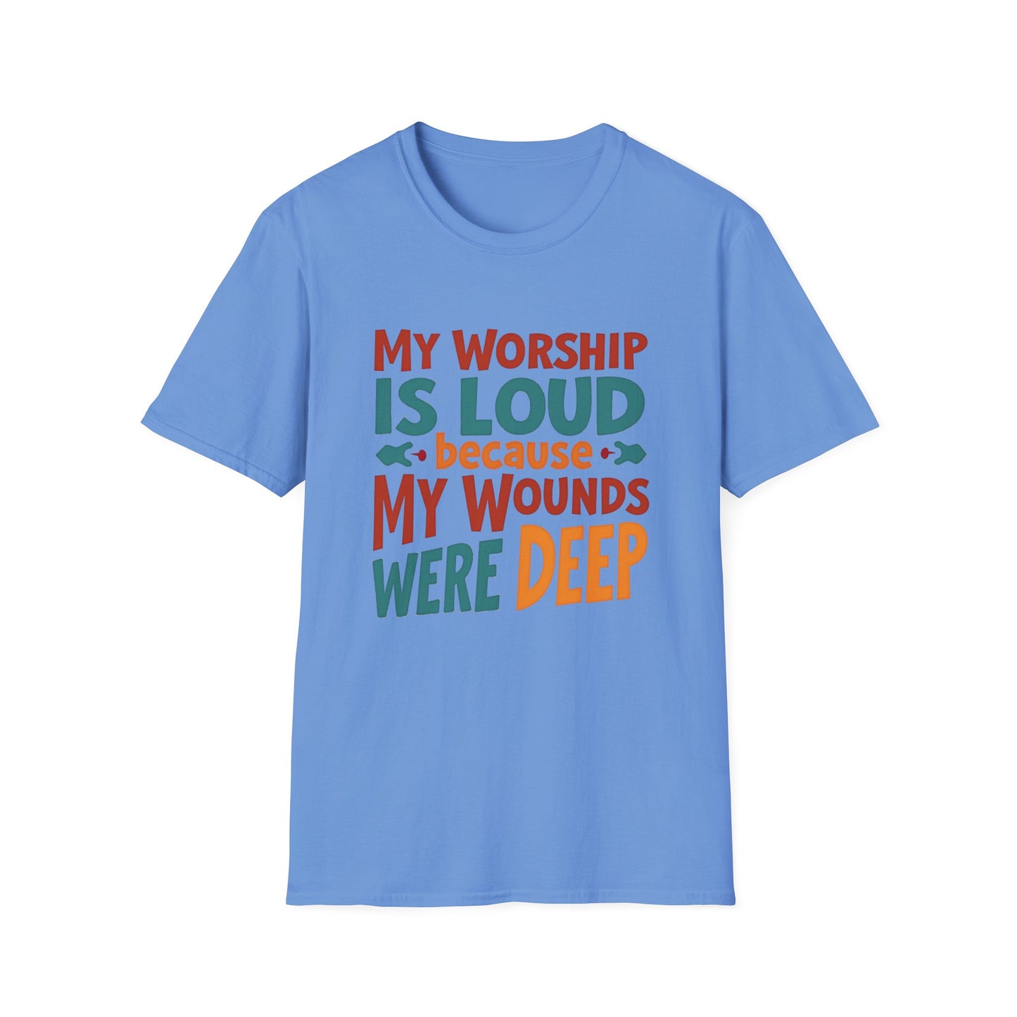 Loud Worship, Deep Wounds Tee – Testimony Edition