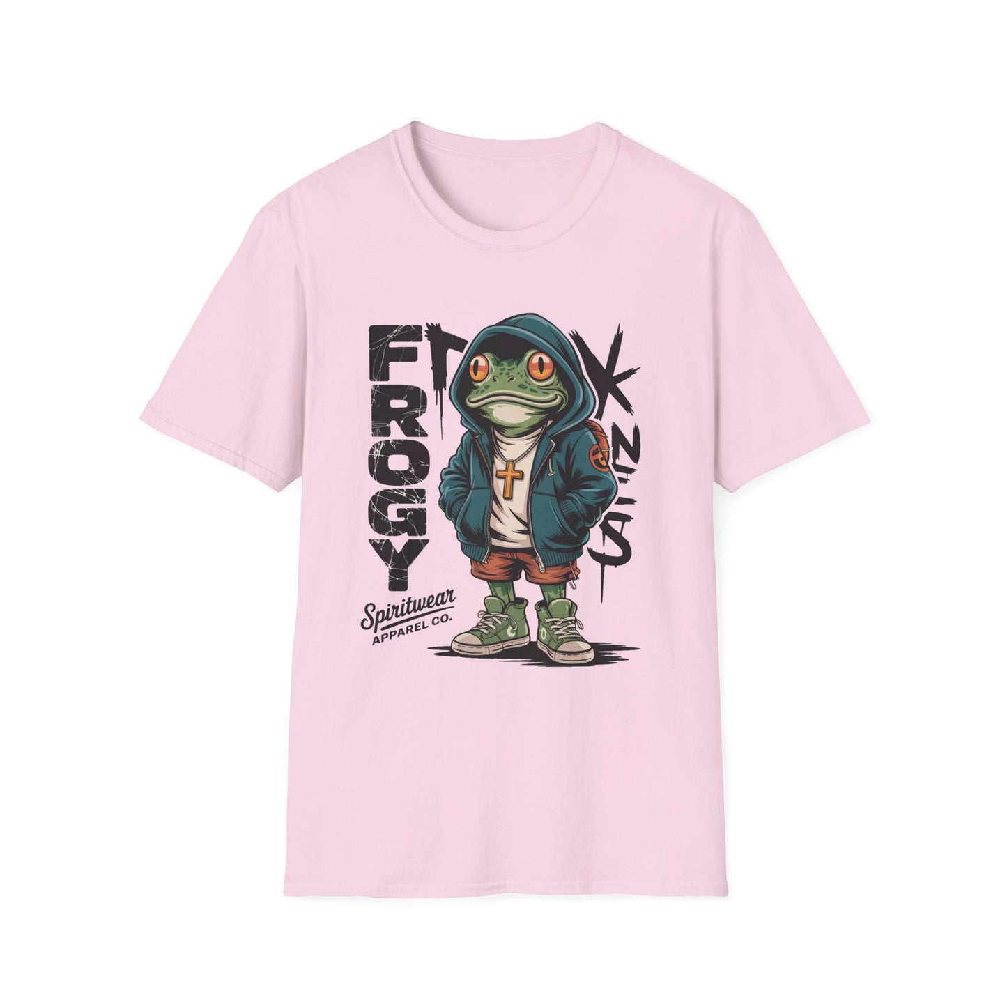 FROGY T-Shirt - Faith Radiates Outward, Glorifying Yahweh - Style 2