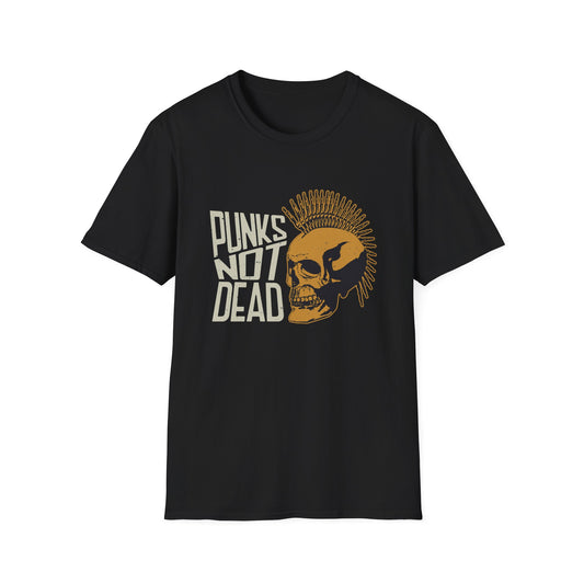 “Punks Not Dead” – The Bullet Mohawk Skull of Rebellion, Rawness & Rock Identity