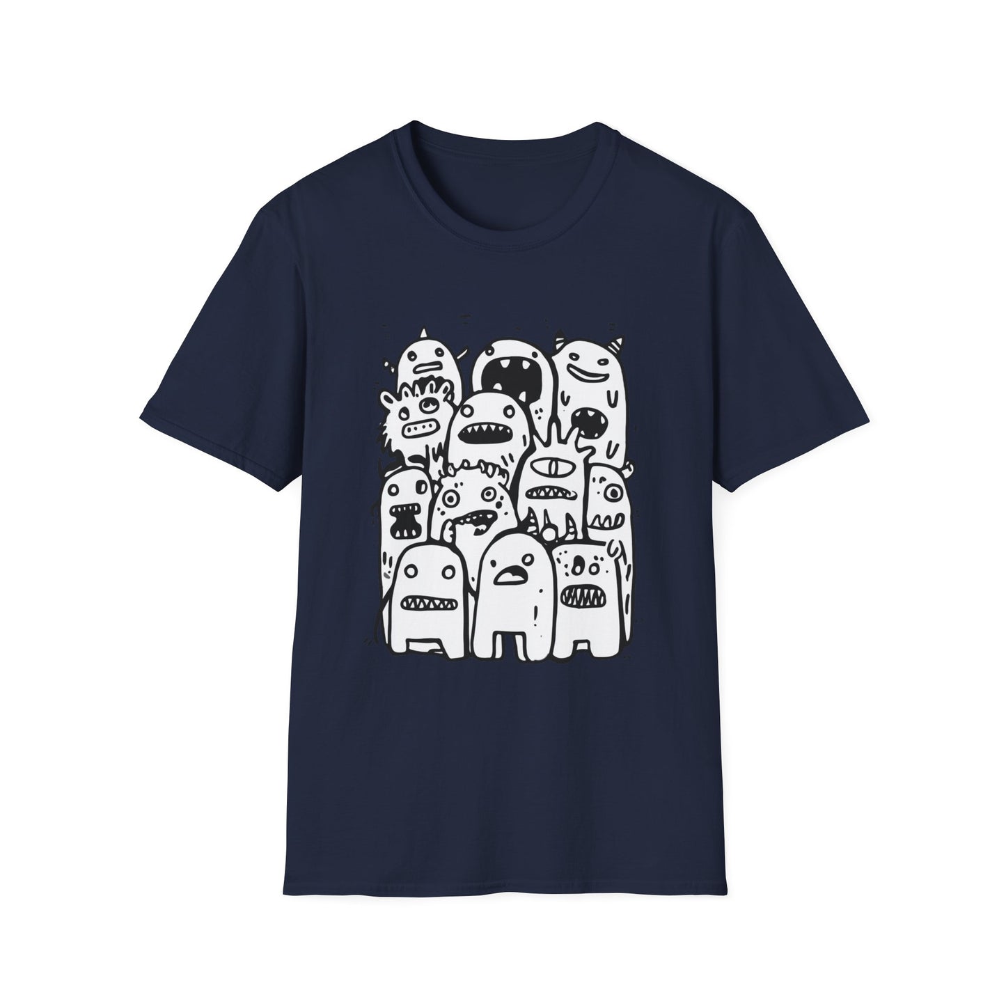 Monster Mash Up Halloween Design Tee