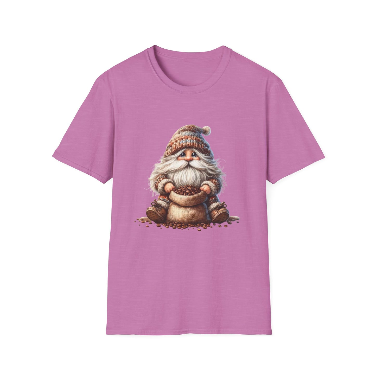 “Coffee Bean Gnome” Tee – Brewed & Bearded Edition