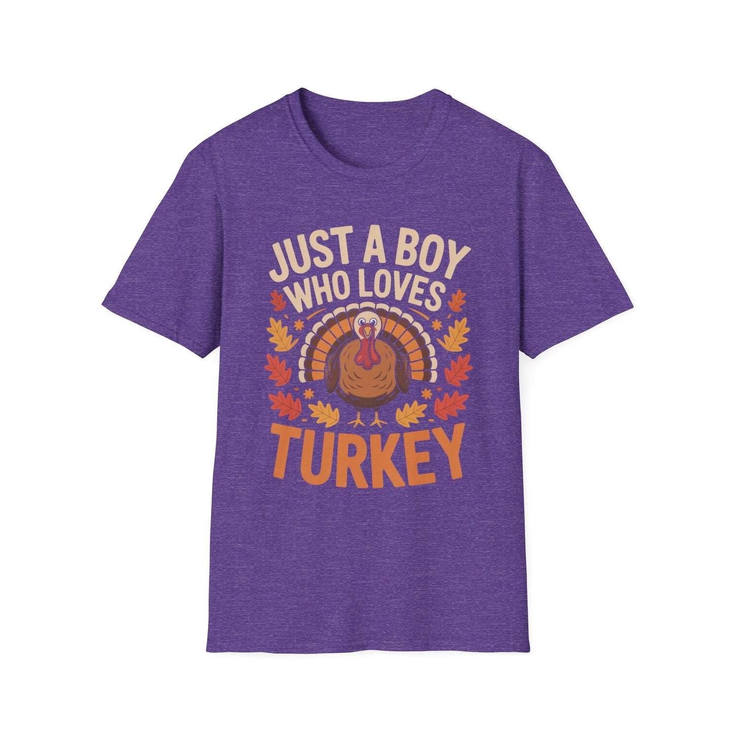 Just a Boy Who Loves Turkey Short Sleeve Tee