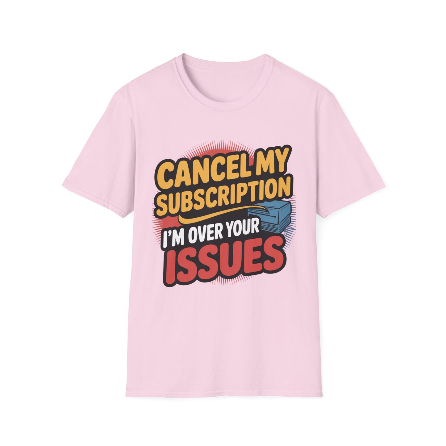 Unsubscribe Tee – Drama-Free, Boldly Branded