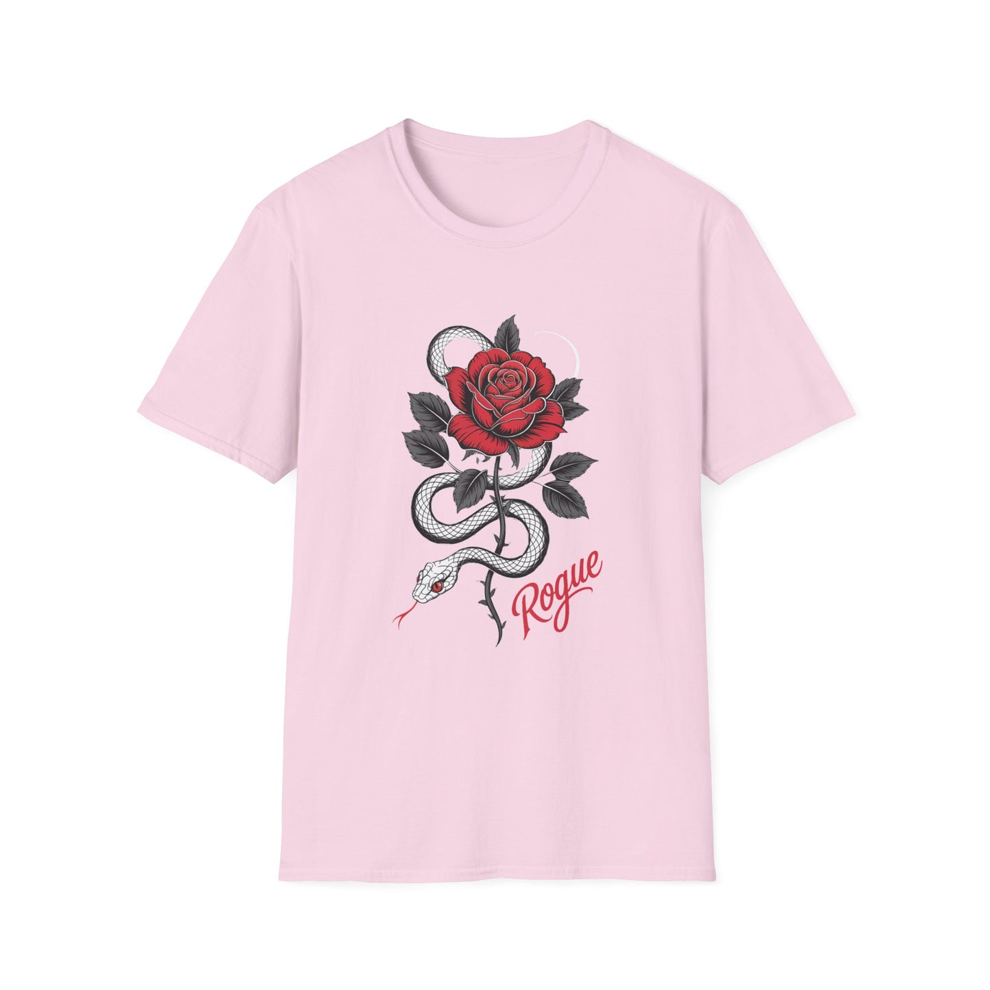 Rogue Bloom Snake & Rose Graphic Tee