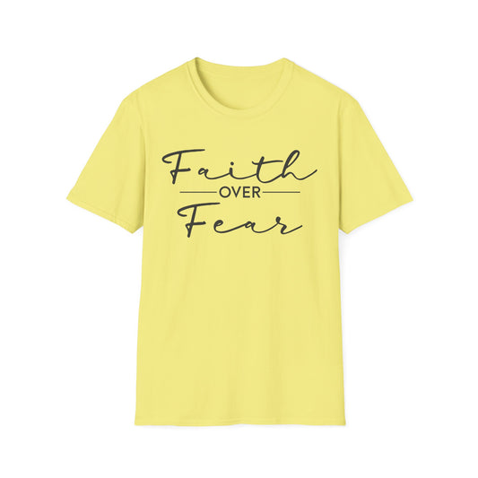 Faith Over Fear Tee – Courage in Christ Edition