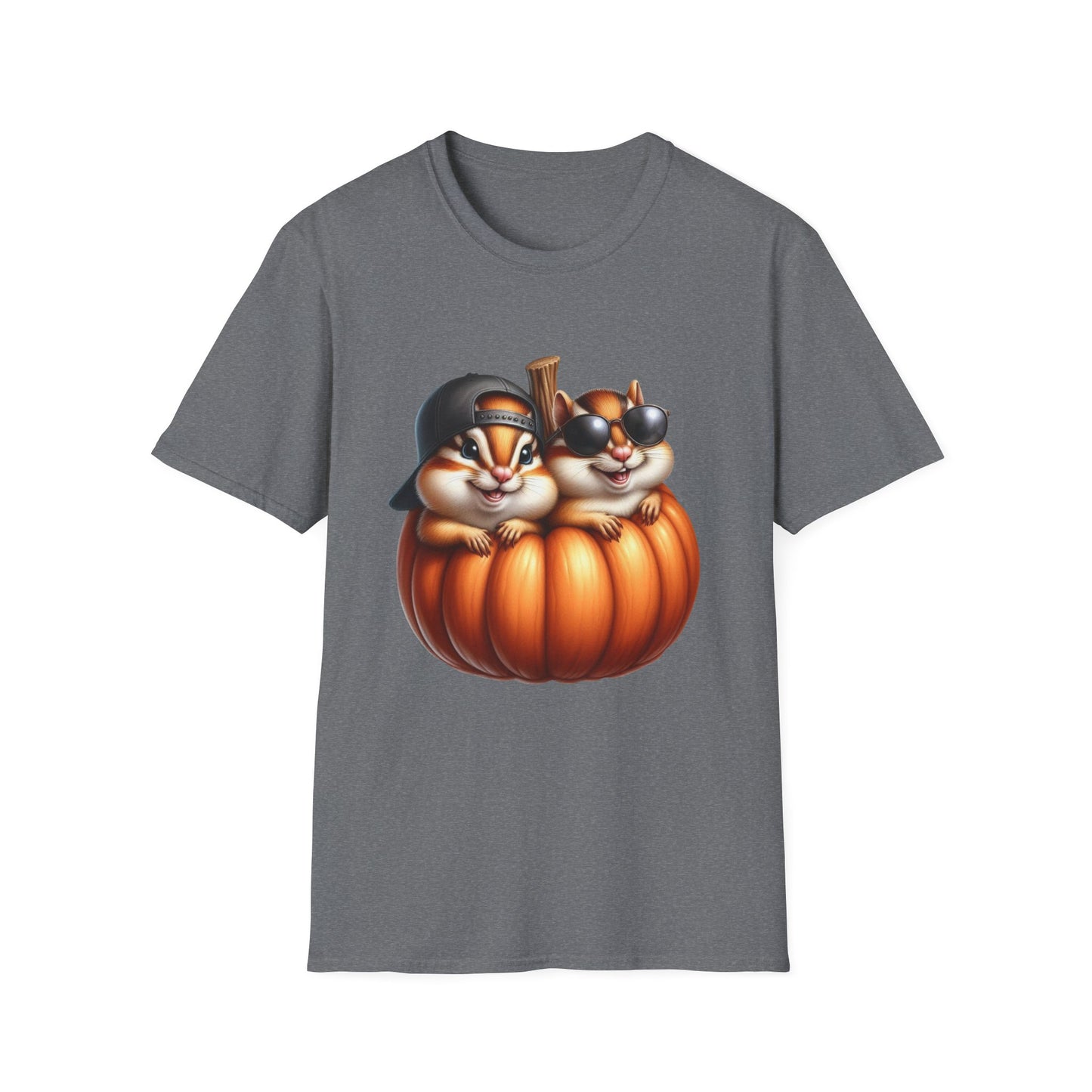 “Pumpkin Pals” Tee – Chipmunk Chill Edition