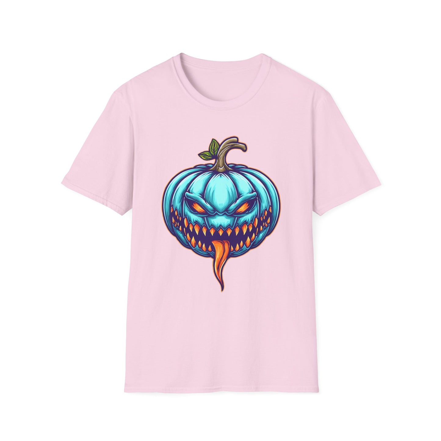 Tongue Twister Mutant Pumpkin Halloween Head Tee
