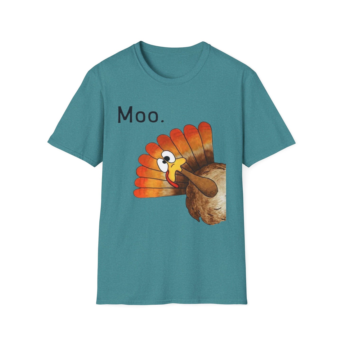 Moo. – Confused Turkey Edition Short Sleeve Tee