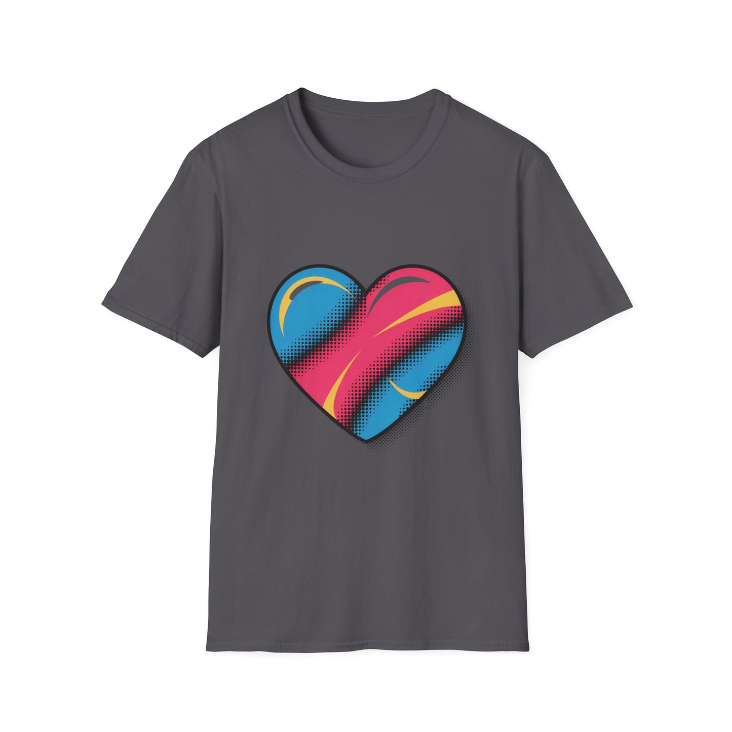 Retro Pulse Heart Graphic Tee