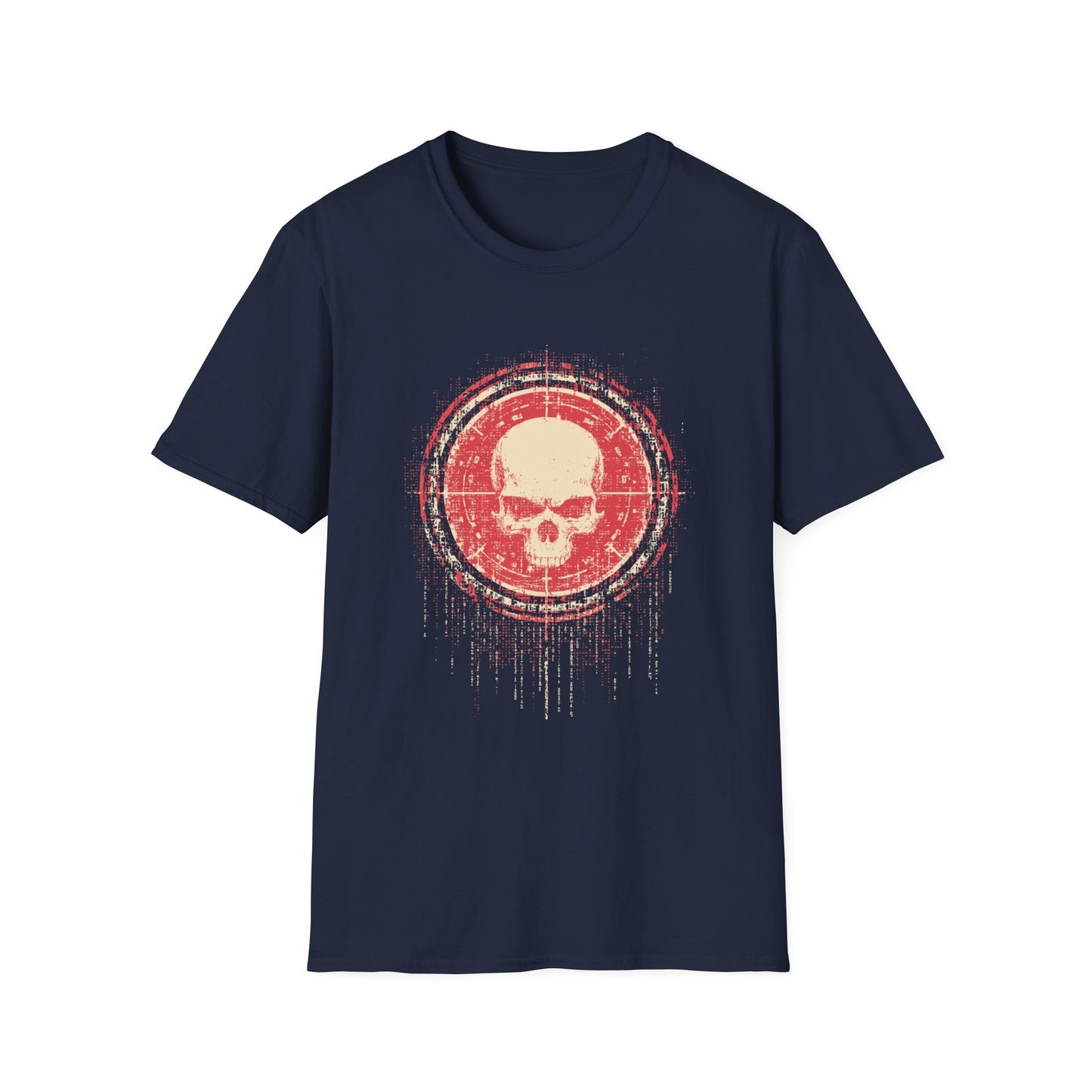 Target Acquired – Cyber Skull Matrix Design