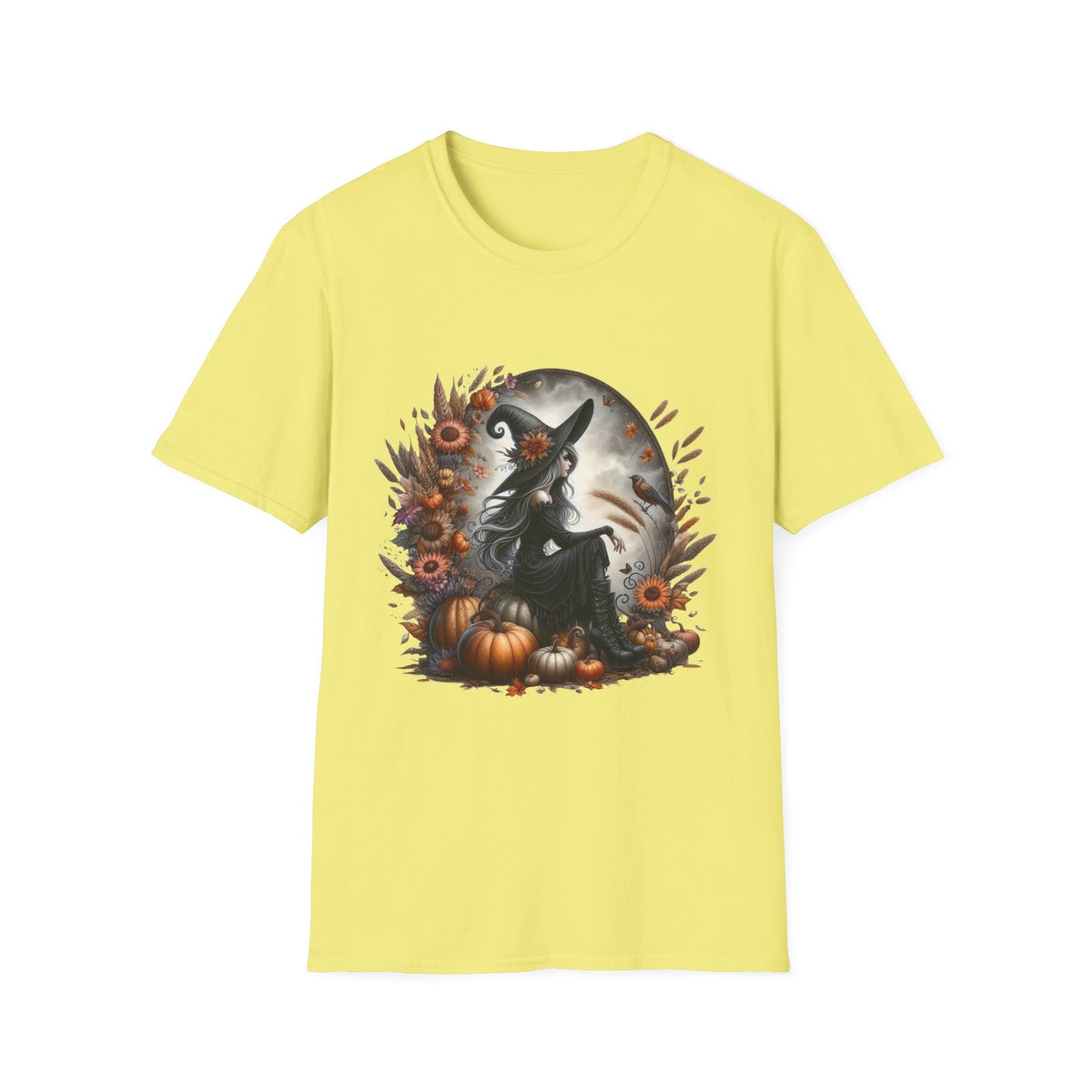 Witching Season Halloween T-Shirt, Enchanting Witch Tee, Witching Grace Costume Shirt, Halloween Party Top, Woman Witch Power