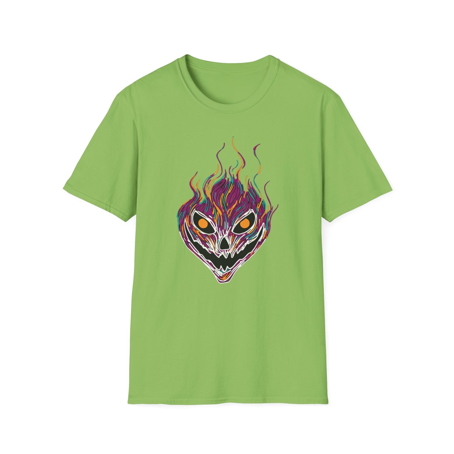 Trick or Terror Halloween Head Tee