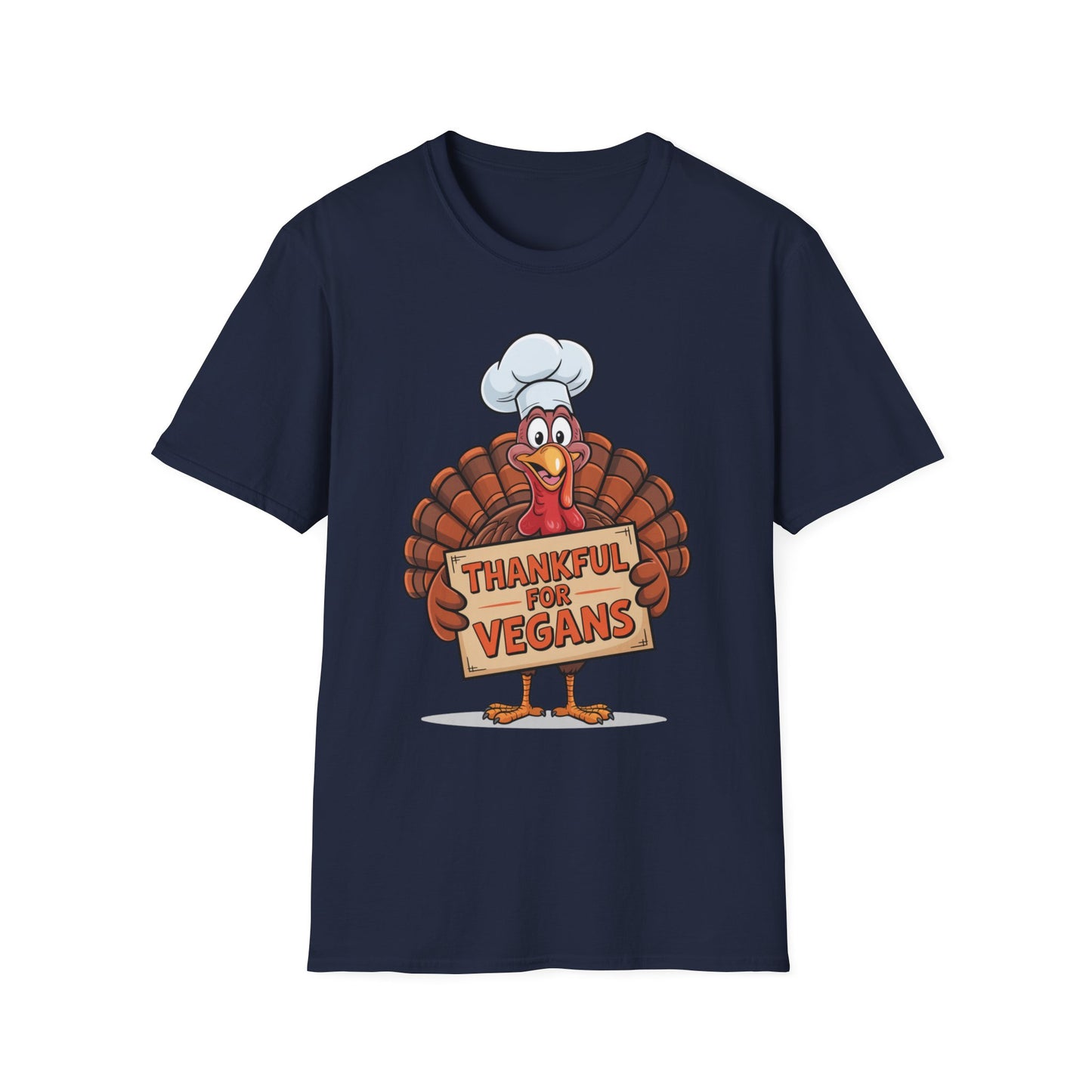 Thankful for Vegans Short Sleeve Tee