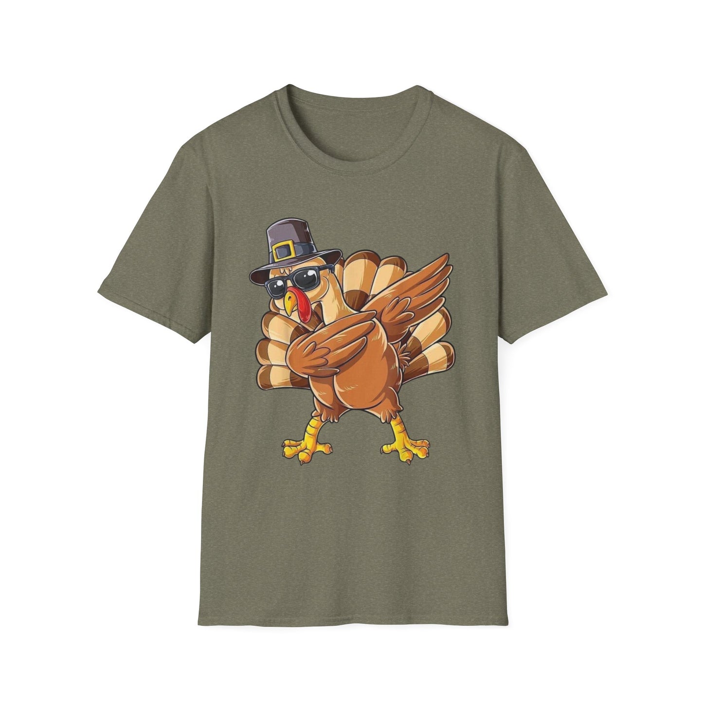 Cool Turkey – Pilgrim Hat & Sunglasses Edition Short Sleeve Tee