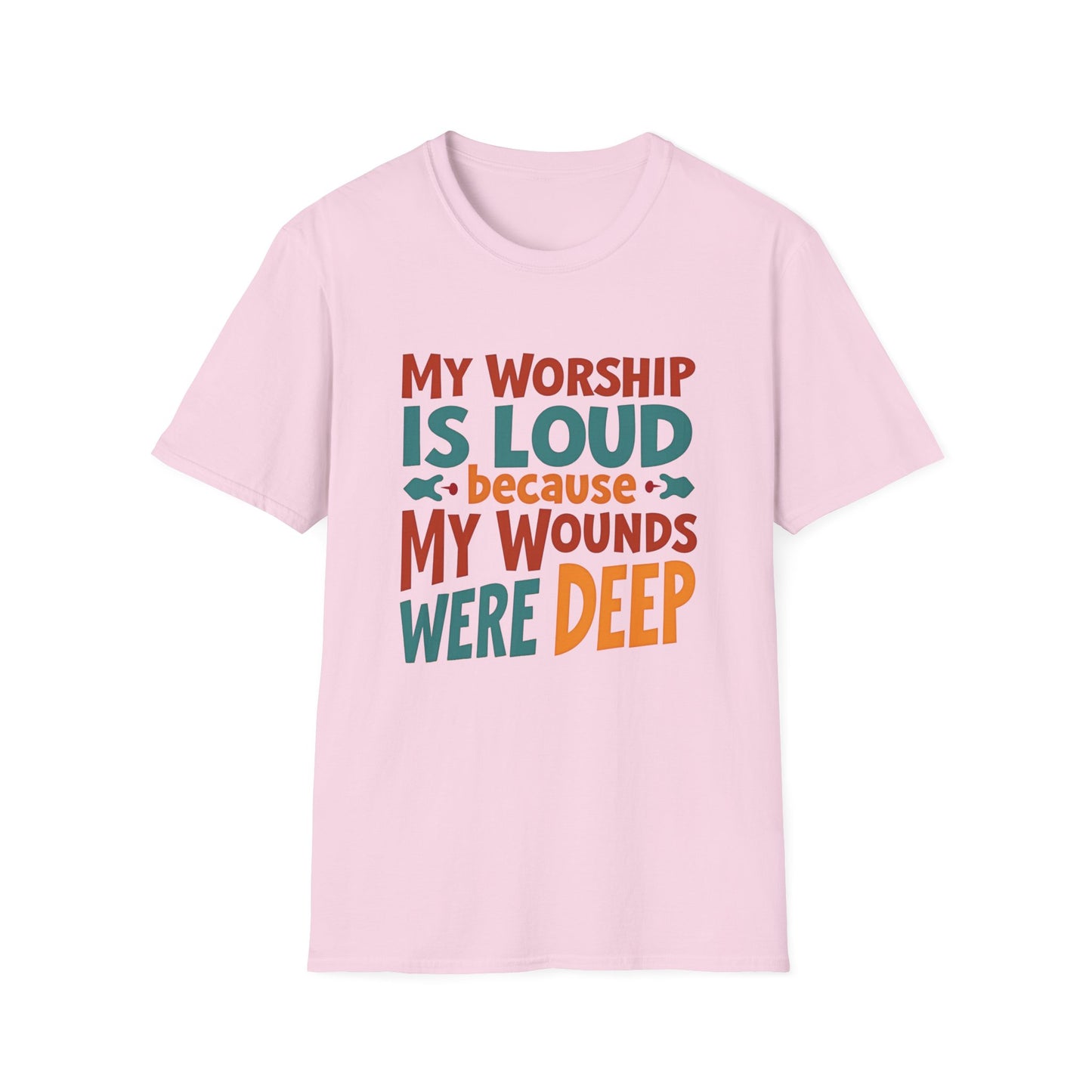 Loud Worship, Deep Wounds Tee – Testimony Edition