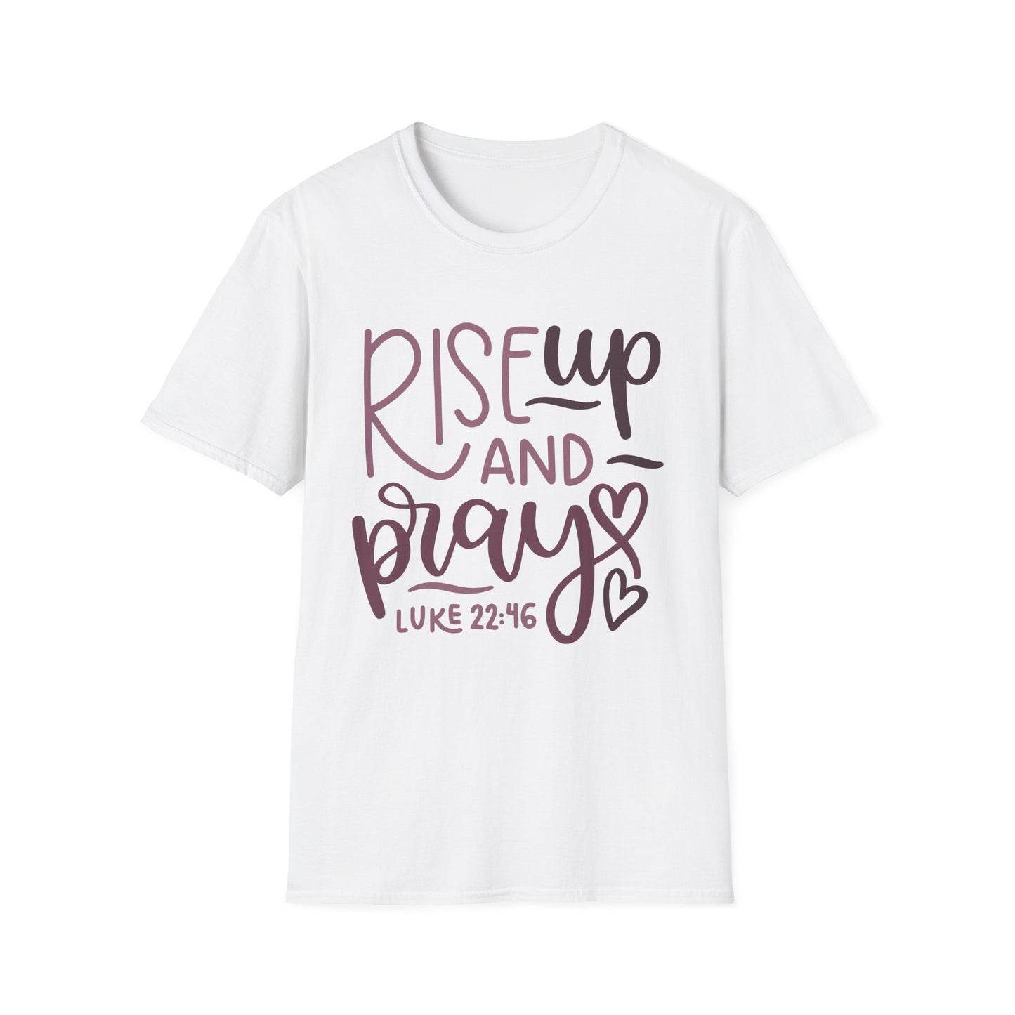 Rise Up and Pray Tee – Luke 22:46 Flourish Edition
