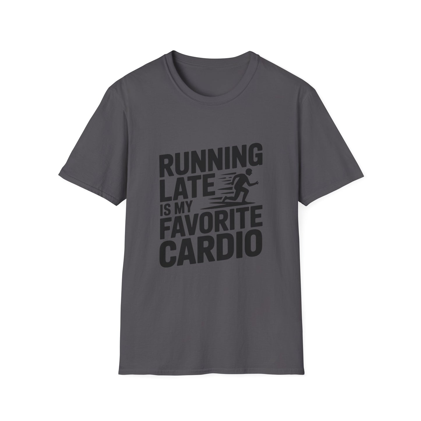 Running Late Tee – Fashionably Frazzled, Always Fast