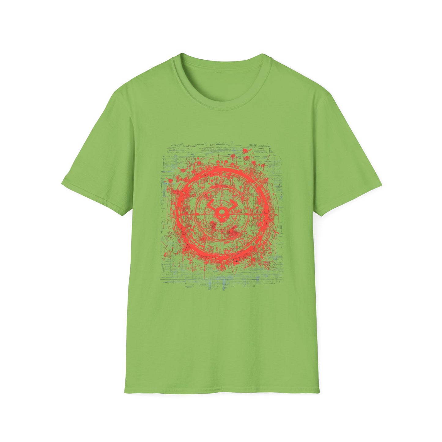 Core Overload – Cybernetic Schematic Burst Design