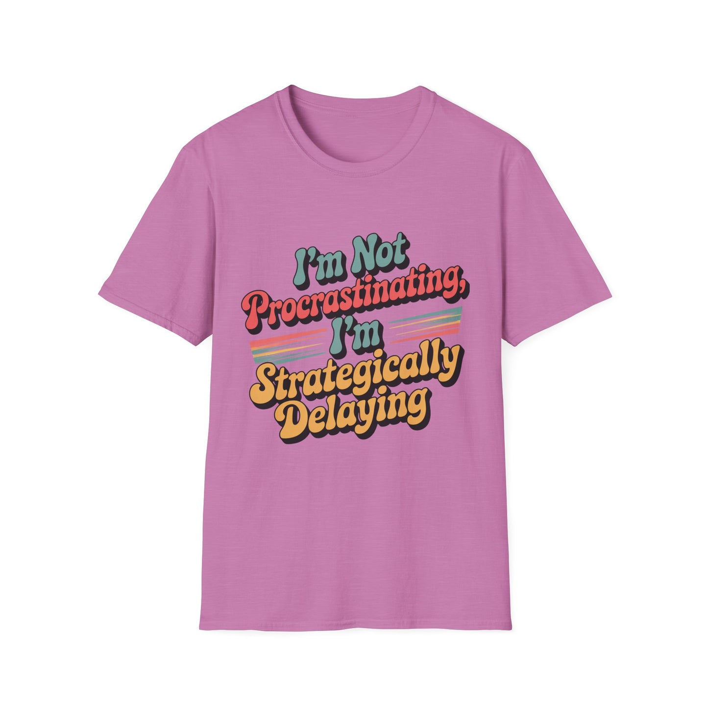 Strategically Delaying Tee – Procrastination, Rebranded
