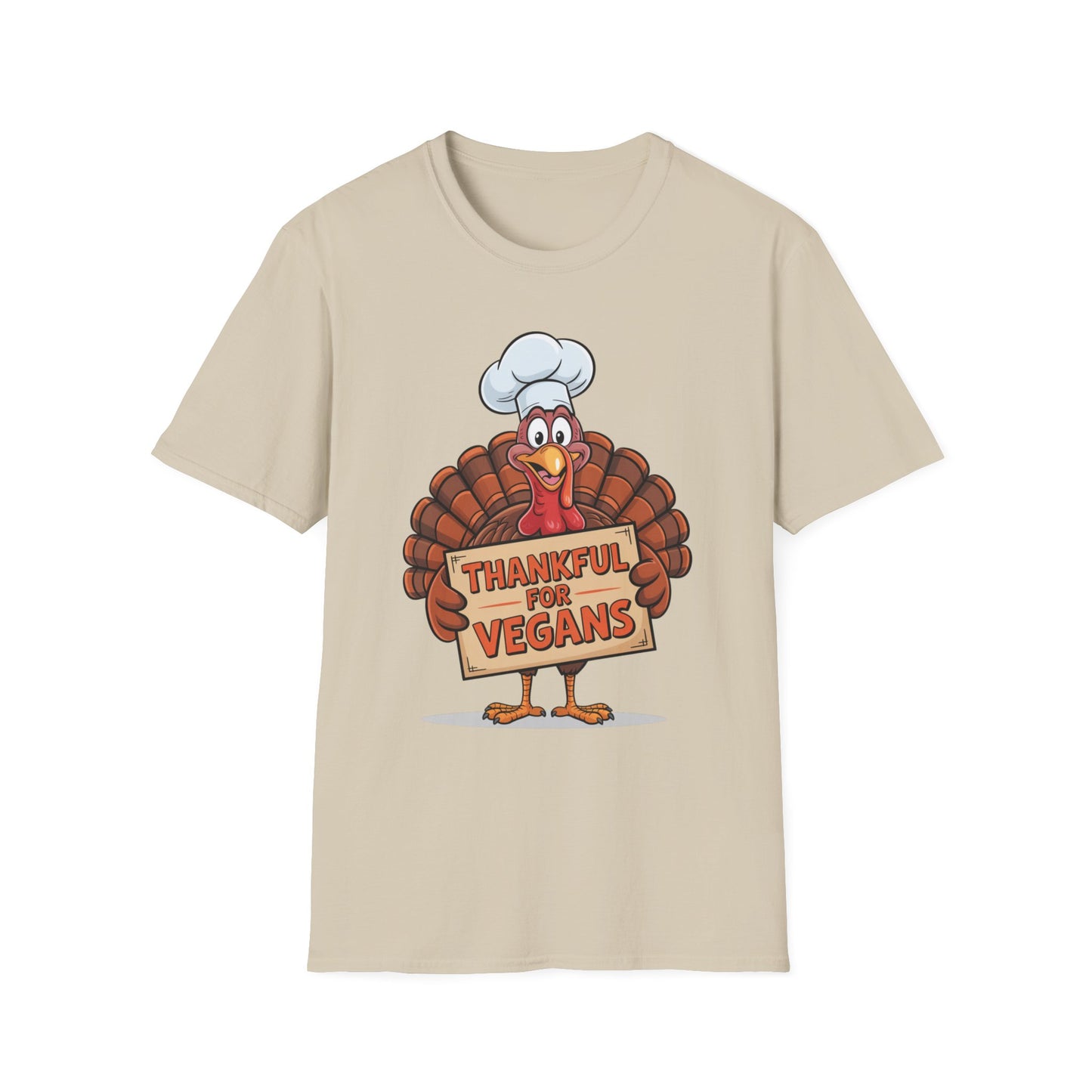 Thankful for Vegans Short Sleeve Tee