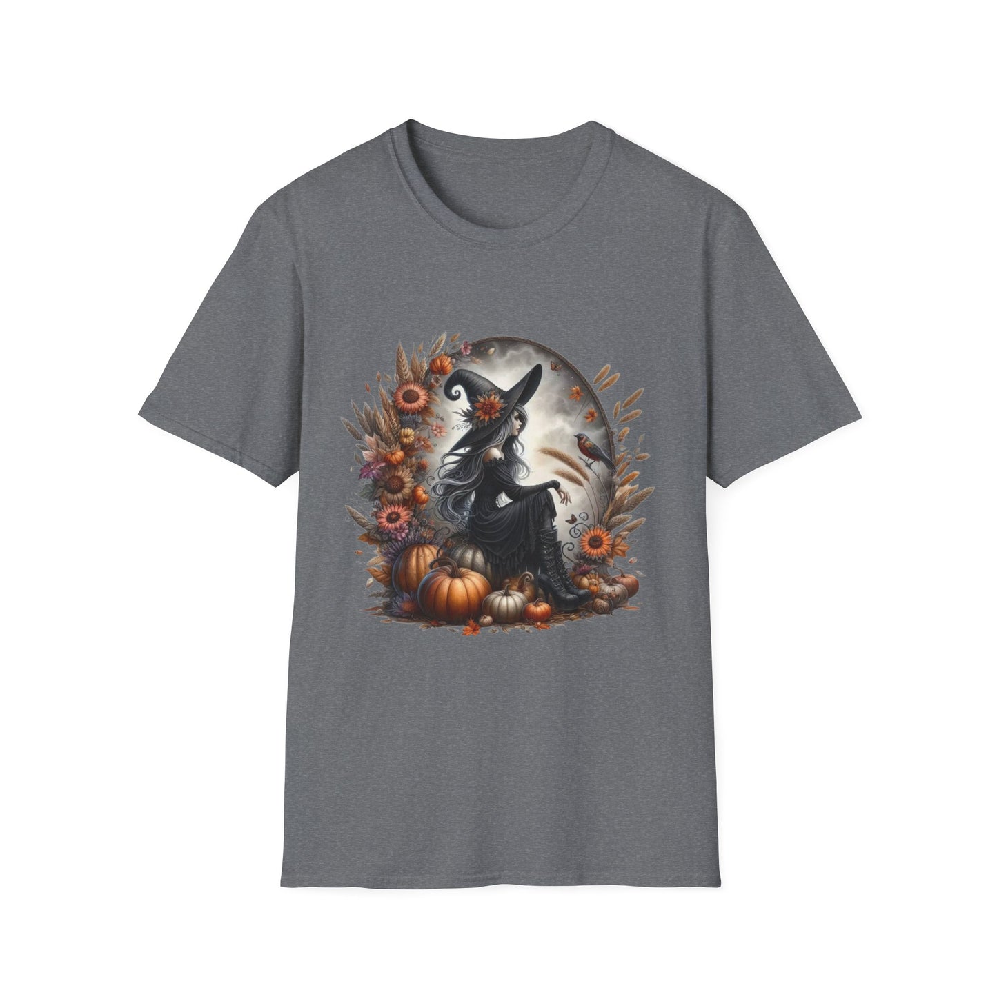 Witching Season Halloween T-Shirt, Enchanting Witch Tee, Witching Grace Costume Shirt, Halloween Party Top, Woman Witch Power