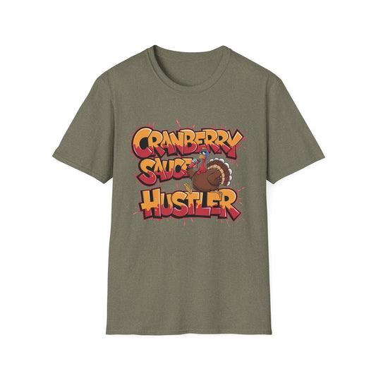 Cranberry Sauce Hustler Short Sleeve Tee