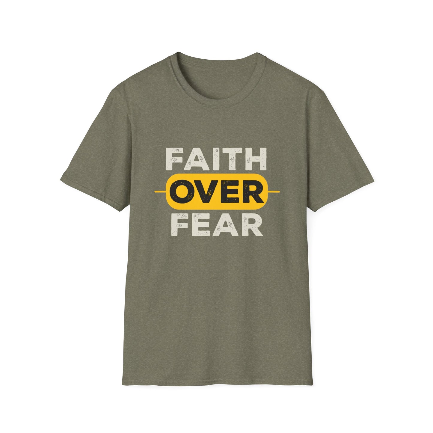 Faith Over Fear Tee – Bold Contrast Edition