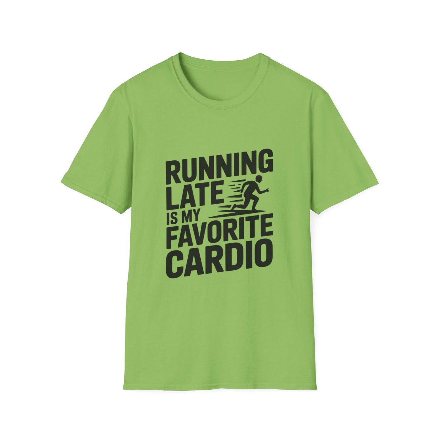 Running Late Tee – Fashionably Frazzled, Always Fast