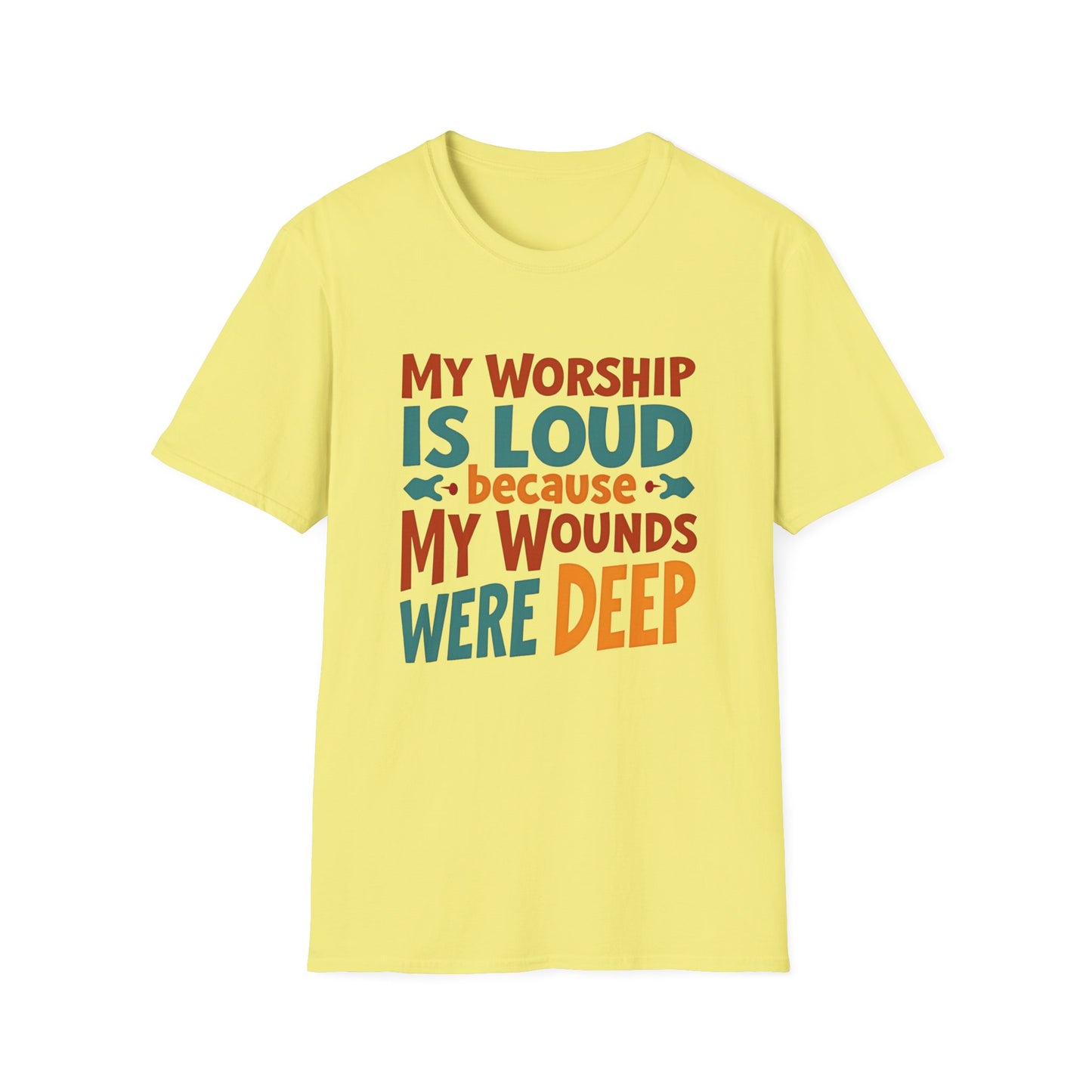 Loud Worship, Deep Wounds Tee – Testimony Edition