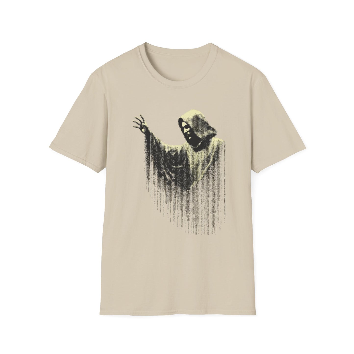 Codewalker – Hooded Figure in Digital Stream