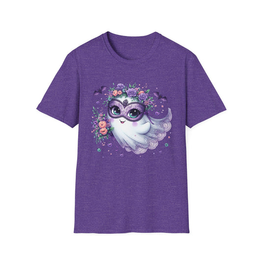 “Masquerade Ghost” Tee – Floral Phantom Edition