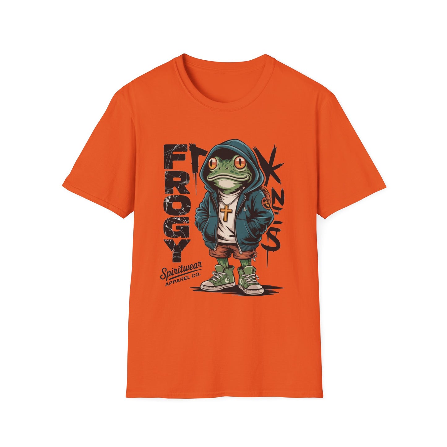 FROGY T-Shirt - Faith Radiates Outward, Glorifying Yahweh - Style 2