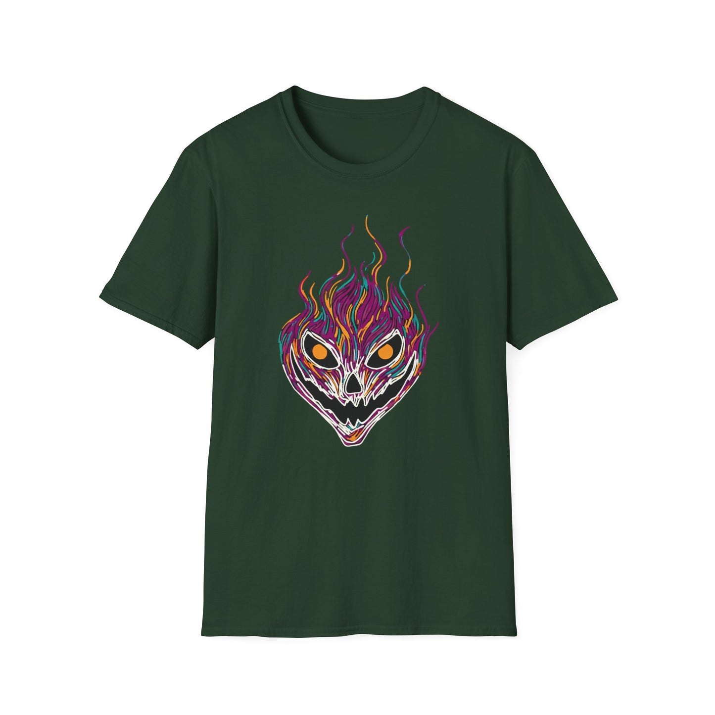 Trick or Terror Halloween Head Tee