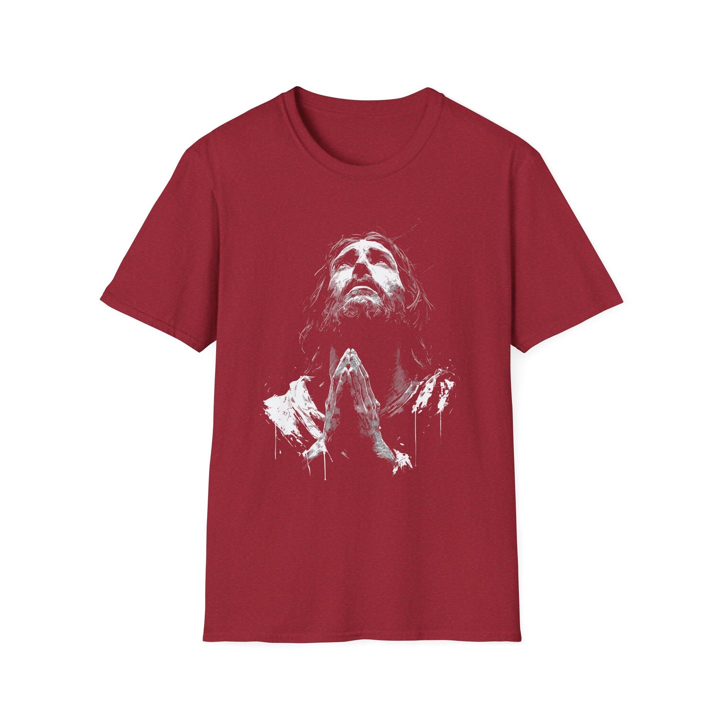 Gethsemane Gaze Praying Jesus Christian Tee