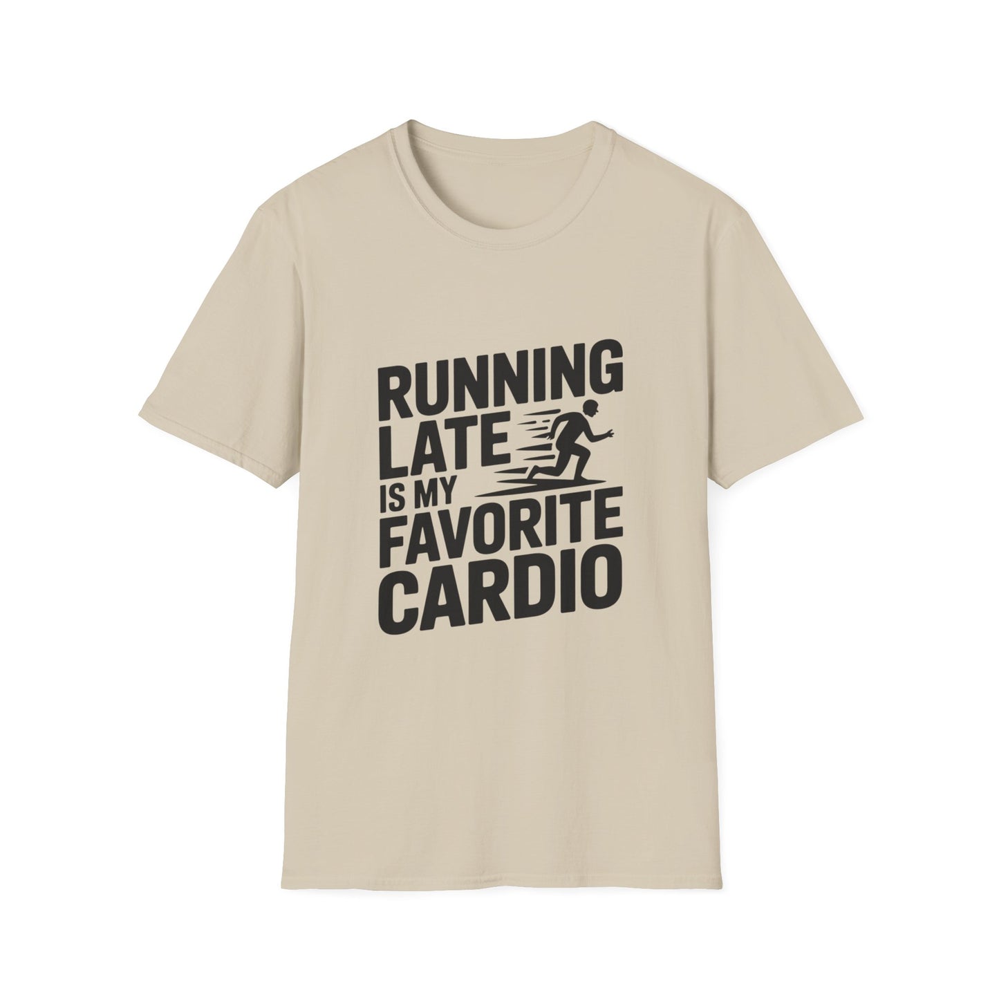 Running Late Tee – Fashionably Frazzled, Always Fast