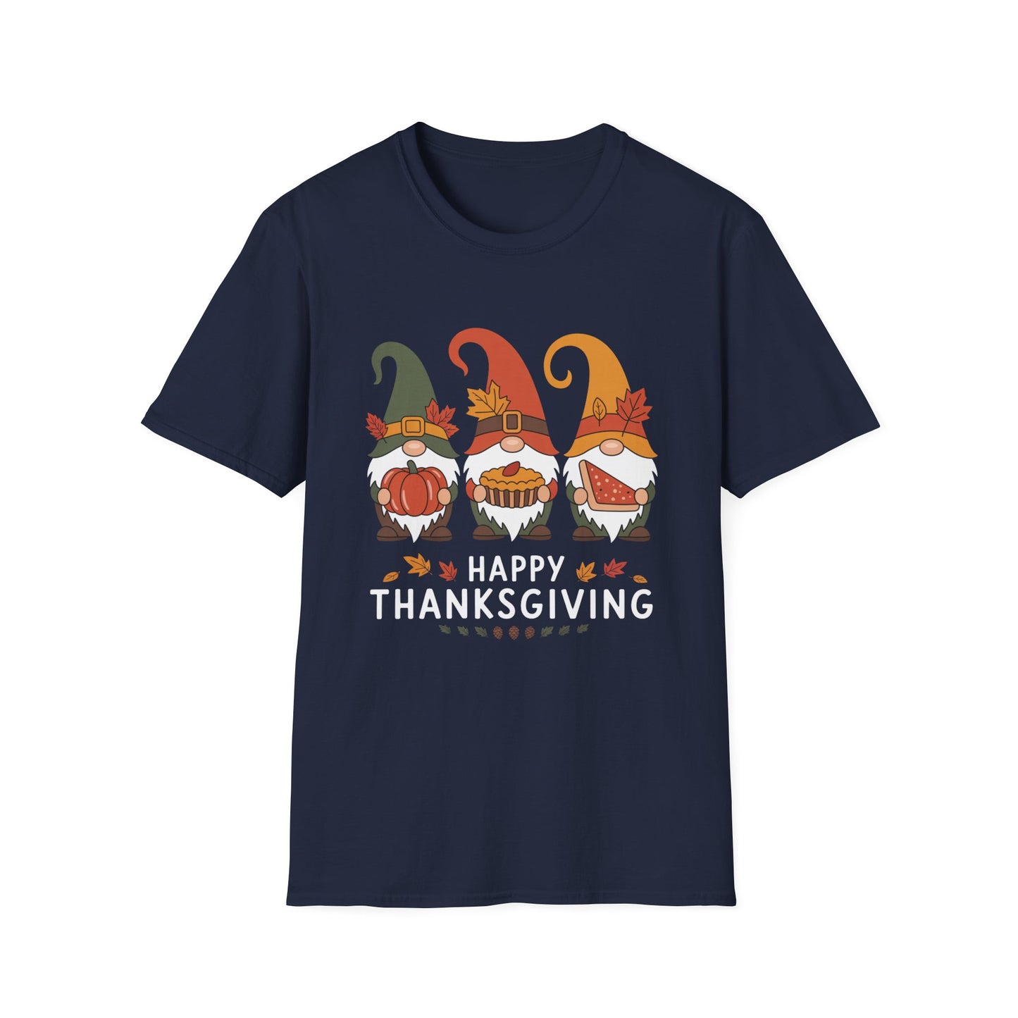 Happy Thanksgiving – Gnome Trio Edition Short Sleeve Tee