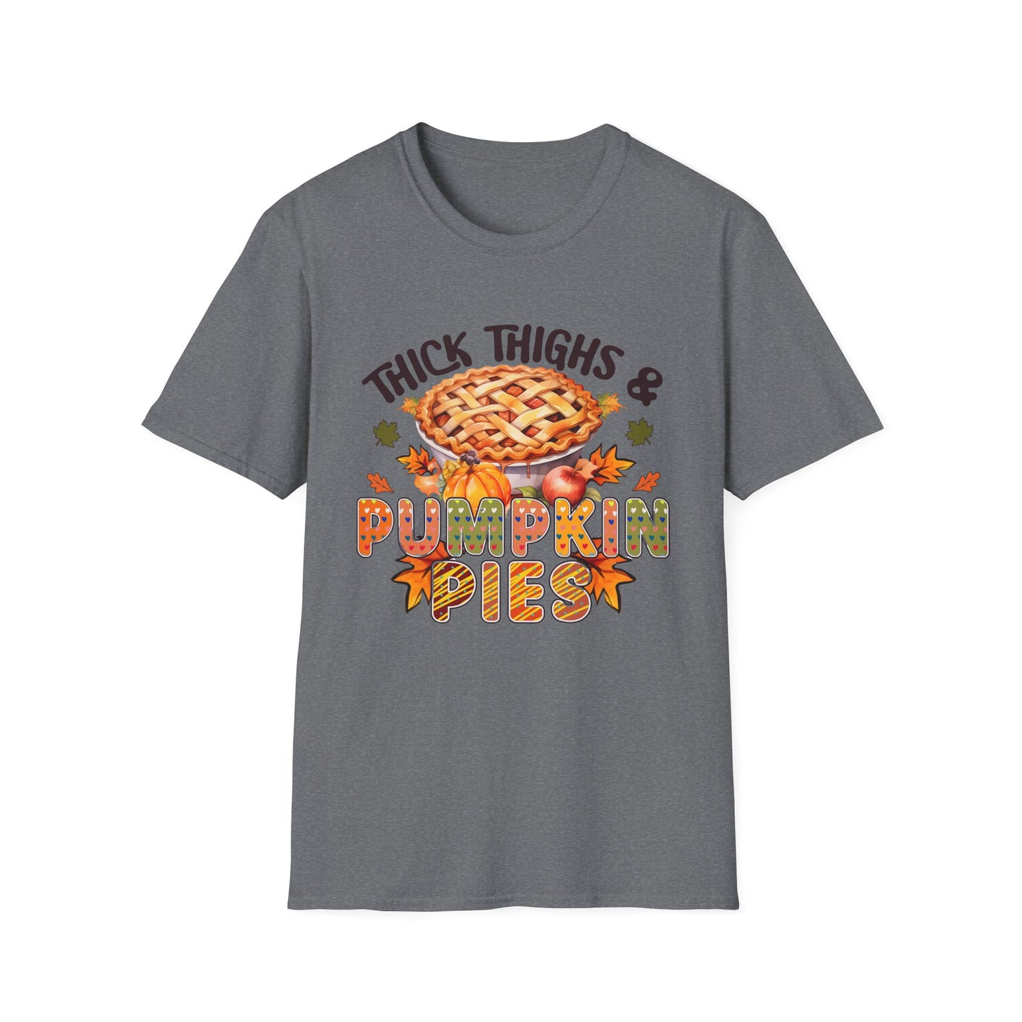 Thick Thighs & Pumpkin Pies – Fall Flavor Edition Short Sleeve Tee