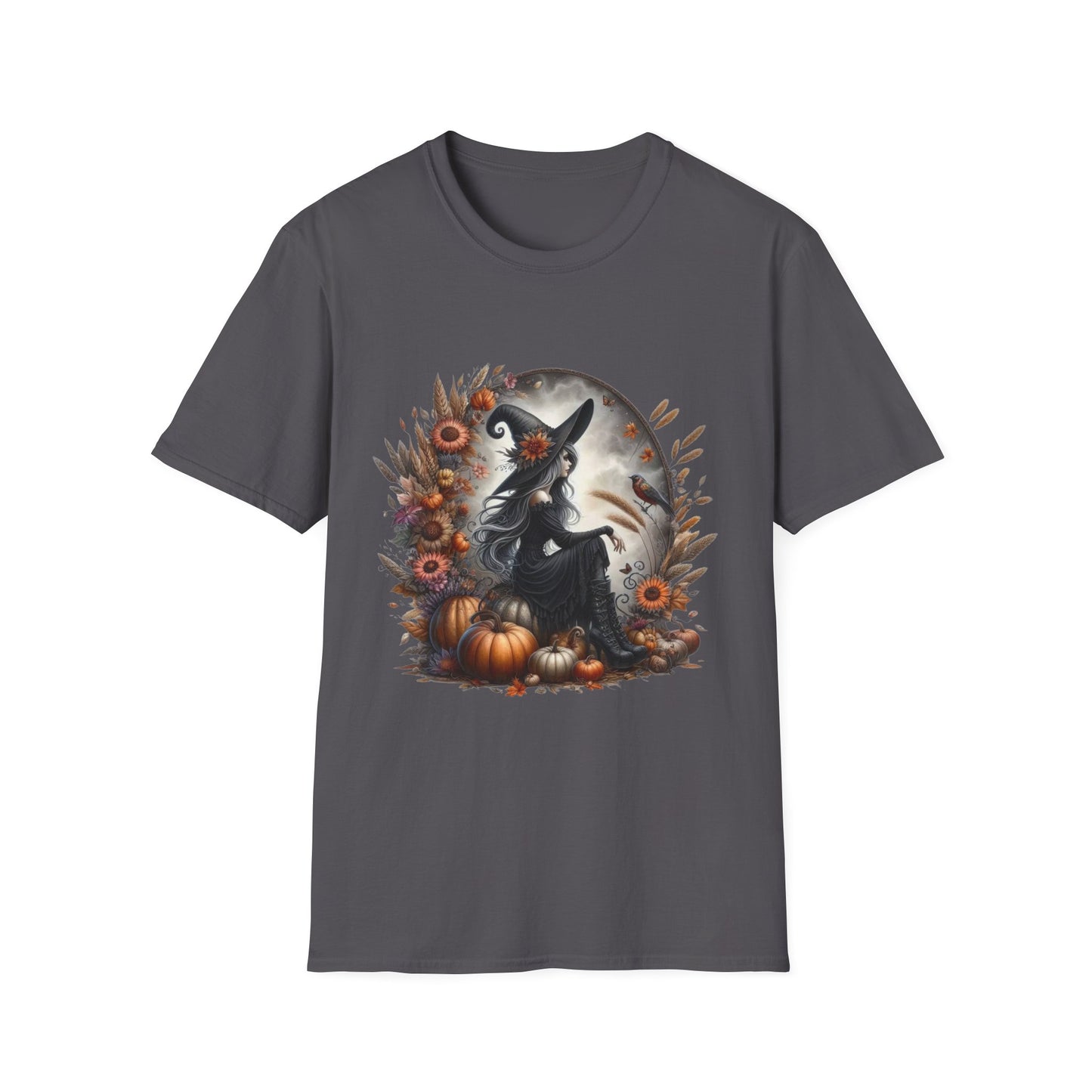 Witching Season Halloween T-Shirt, Enchanting Witch Tee, Witching Grace Costume Shirt, Halloween Party Top, Woman Witch Power